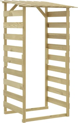 vidaXL Kiefernholz Pergola mit Dach - Rosenbögen aus imprägniertem Kiefernholz, korrosionsbeständig und langlebig, ideal als dekorativer Unterstand für Ihren Garten.