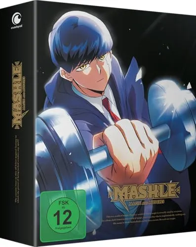 Mashle: Magic and Muscles - Staffel 1 - Part 1 - [DVD] mit Sammelschuber - Fantasy-Anime auf DVD, inklusive exklusivem Sammelschuber und geeignet für Zuschauer ab 12 Jahren.