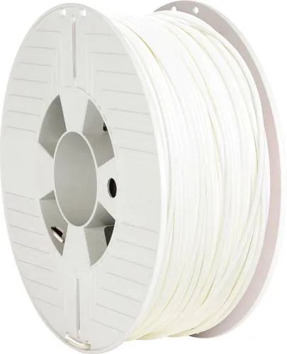 Verbatim PLA 3D Filament - Weiß, 1kg - Filament für 3D Drucker, umweltfreundliches PLA-Material für präzise Drucke und hohe Detailgenauigkeit.