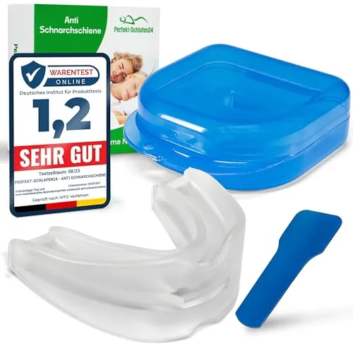 2-in-1 Anti Schnarch Schiene Gerät – Schnarchstopper und Knirscherschiene für Nacht - Die 2-in-1 Schnarchschiene unterstützt einen ruhigen Schlaf und schützt vor Zähneknirschen. Individuell anpassbar, hygienisch und bequem – für erholsame Nächte ohne Unterbrechungen.