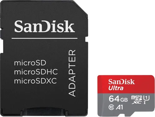 SanDisk Ultra microSDHC A1 140MB/s Class 10 Speicherkarte + Adapter - Hochgeschwindigkeitsspeicher für Smartphones und Tablets, optimiert für Apps und perfekte Leistung