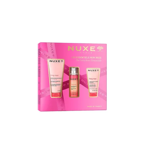 NUXE Geschenkset 25 Very Rose 1 P - Arzneimittel Set mit luxuriösen Pflegeprodukten, ideal für eine verwöhnende Schönheitspflege.