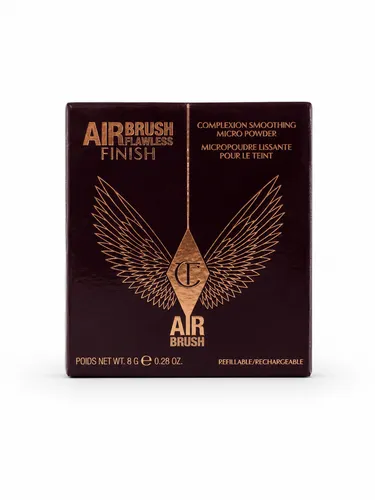 Charlotte Tilbury Airbrush Flawless Finish Pressed Powder 8g - 1 Fair/Päle - Kompaktpuder für einen makellosen, matten Teint. Tierversuchsfrei und für alle Hauttypen geeignet, ideal für den perfekten Finish.