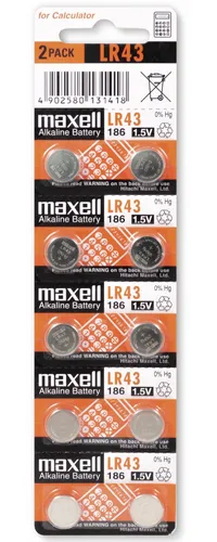 Maxell 11716900, Einwegbatterie, 1,5 V, 4,2 mm, 1,16 cm, 1,4 g, Sichtverpackung