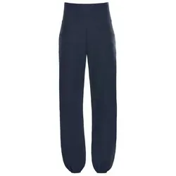 Sporthose WINSHAPE "Functional Light and Comfort Wide Leg Pants CUL102LC" - Stoffhosen für Damen, Gr. XXL, in anthrazit mit Gummizug für optimalen Komfort. Ideal für Yoga und Freizeit, transportiert Feuchtigkeit und bietet ein angenehmes Tragegefühl.