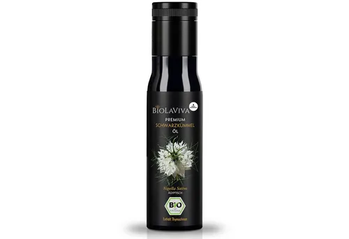 Premium BIO Schwarzkümmelöl - 1. Pressung - 100% kaltgepresst - Bio Schwarzkümmelöl aus Ägypten, mühlenfrisch und in Lichtschutzflasche aus Miron Violettglas für maximale Qualität und Geschmack. Ideal für die Gesundheit!