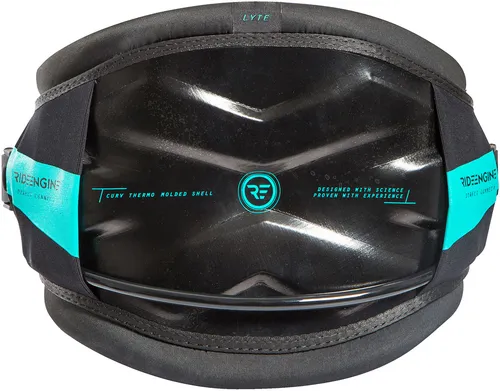 RIDE ENGINE LYTE DIRECT CONNECTION V2 Trapez 2024 - schwarz, Größe S - Leichter und komfortabler Trapez für Kite- & Windsurfen, ausgestattet mit innovativer Direct Connection für optimale Stabilität und Leistung während jeder Session.