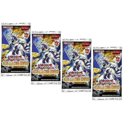 Yu-Gi-Oh! 4er Booster-Set Cyberstorm Access - Tauche ein in die Welt von Yu-Gi-Oh! mit diesem 4er Booster-Set. Enthält 9 zufällige Karten pro Booster, ideal zur Verstärkung deines Decks mit neuen Monstern und Zaubersprüchen. Perfekt für Strategen ab 8 Jahren!