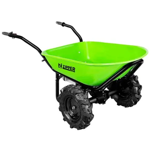 ZIPPER Motorschubkarre ZI-EWB260 - Motorschubkarre mit leistungsstarkem 40V Li-Ionen-Akku, ideal für schwere Lasten bis 260 kg und bis zu 5 Stunden Akkulaufzeit.