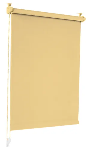 Verdunkelungsrollo Beige 95x150cm Klemmrollo Verdunklungsrollo Seitenzugrollo
