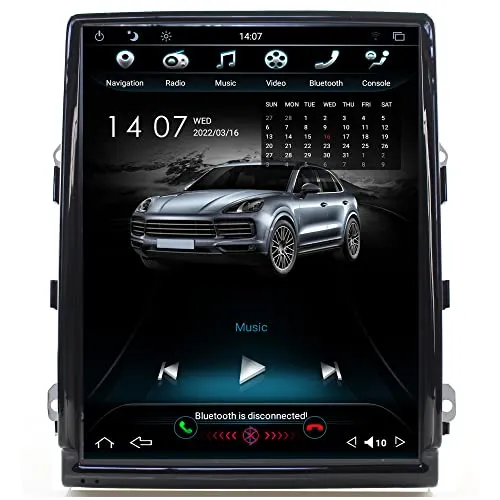 Porsche Cayenne PCM3.1 CDR3 10.4" Android Autoradio - Auto CD-Tuner mit 10.4" Touchscreen, integriertem CarPlay und Android Auto, Plug & Play Einbau, lebenslanges GPS-Update und Unterstützung aller originalen Autoradio-Funktionen.