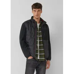 s.Oliver Leicht wattierte Jacke mit sportiven Details - Modische, leicht wattierte Jacke im Fabricmix mit sportiven Details, ideal für Casual und Outdoor. Ausgestattet mit Reißverschluss, Brusttasche und elastischem Bund für optimalen Tragekomfort.