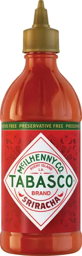 Tabasco Siracha Sauce 256ml - Grillsauce & scharfe Sauce, perfekt für Liebhaber von scharfen Aromen und ideal zum Verfeinern von Grillgerichten.