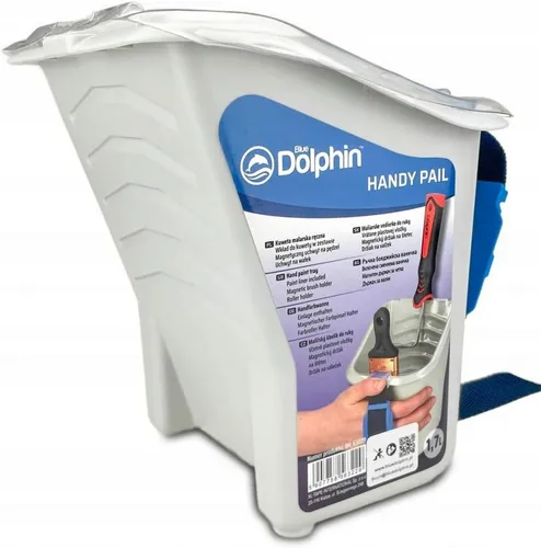 BlueDolphin Farbwanne Handy Pail 1,7L – Maler-Kübel mit Magnet und Einsatz, (1-tlg)