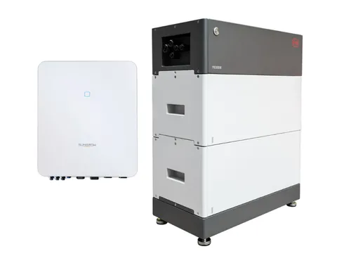 Sungrow HV SH8.0RT 8kW Hybrid Wechselrichter mit Batteriespeicher-Set - Powerstations: Kombinierte Lösung mit 8kW Hybrid Wechselrichter und 5,12kWh Batteriespeicher für maximale Energieunabhängigkeit.