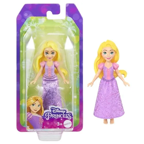 Disney Prinzessinnen – HLW70 – Puppe mit Gelenken, 9 cm – Rapunzel - Charakter