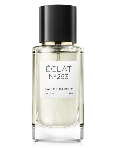 ÉCLAT 263 RAR Damen Parfum, 55ml: Frische aquatische Noten - Damen Parfum mit aquatischen Noten, ideal für den täglichen Gebrauch. Erleben Sie die belebende Kombination aus Gras und Walderdbeere in einer praktischen Reisegröße.