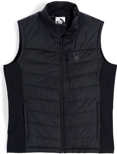 Spyder Outdoorjacke Glissade Vest Insulator für Herren - Funktionsjacke aus 100% Synthetik, leicht isolierend und ideal für Outdoor-Aktivitäten bei kaltem Wetter.