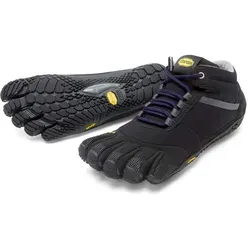 Vibram Damen FiveFingers Trek Ascent Insulated schwarz 36.0 - Wintertaugliche Barfußschuhe für Damen mit robustem CorduraTM-Obermaterial und wärmendem Wollfutter. Ideal für Freizeit und Wanderungen bei Kälte, mit exzellentem Grip dank Vibram Icetrek Sohle.