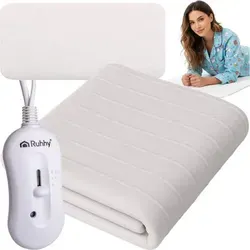 Elektrische Heizmatte mit Fernbedienung – 3 Heizmodi, 190 x 80 cm - Genießen Sie entspannende Wärme mit dieser vielseitigen Heizmatte. Mit drei Heizmodi und einer praktischen Fernbedienung bietet sie individuellen Komfort und passt perfekt auf Betten oder Sofas. Maschinenwaschbar für einfache Pflege.