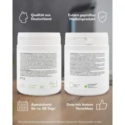 Zeolith Med Pulver 400 g - Natürliche Entgiftung - Arzneimittel zur Unterstützung der Entgiftung, in praktischer Kunststoffdose für einfache Anwendung.