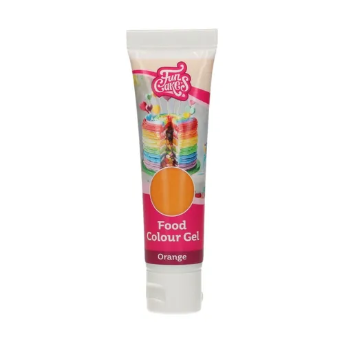 FunCakes Food Colour Gel  Orange 30g