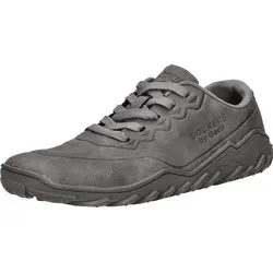 Dockers by Gerli Barfuß Damen Halbschuh in Grau, Größe 39 - Schnürhalbschuh Casual aus pflegeleichtem Kunstleder, extrem flexibel und leicht für hohen Tragekomfort, ideal für den Alltag.