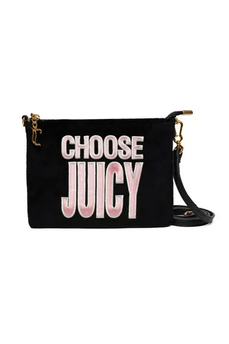 Juicy Couture Schultertasche ELLA FLAT POUCH Damen, Schultertasche Damen, Mini Bag, Handtasche, Fashion, Lifestyle, Sale