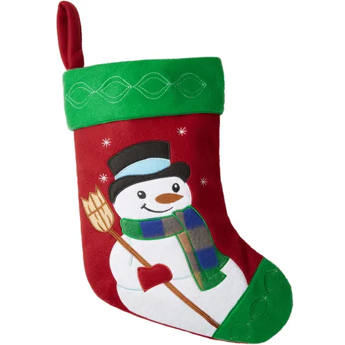 Nikolausstrumpf Strumpf Stiefel Socke Weihnachts Weihnachten Schneemann Deko