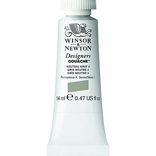 Winsor & Newton Designers Gouache 14 ml Neutrales Grau Nr.3