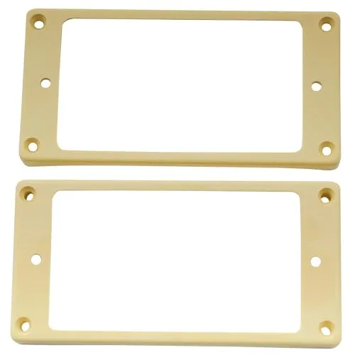 Musiclily Pro Plastik Gewölbter Boden Humbucker Rahmen Set für China Made Epiphone Gitarre