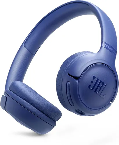 JBL Tune 530BT Wireless On-ear Headphones Blue - Kopfhörer mit kraftvollem JBL Pure Bass Sound, bis zu 76 Stunden Spielzeit und komfortablem On-ear Design – ideal für Musikliebhaber, die Qualität zu einem günstigen Preis suchen.