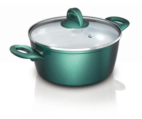 Genius Cerafit Fusion Kochtopf 20cm - Gemüsetopf mit kratzfester Fusion-Keramik, induktionsgeeignet und besonders einfach zu reinigen – für gesundes Kochen ohne Anhaften.