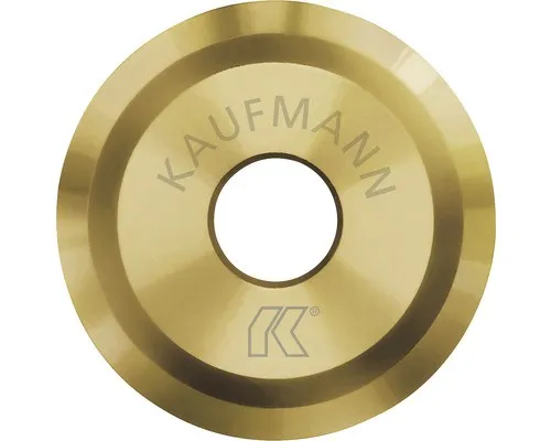 Hartmetall-Schneidrad Kaufmann Ø 22mm mit TiN-Beschichtung - Hochwertiges Hartmetall-Schneidrad für präzise Schnitte. Ideal als Ersatzteil für Sägeblätter, robust und langlebig.