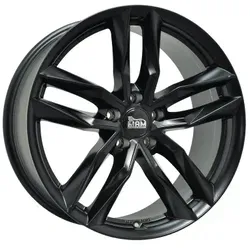 Zoll MAM RS3 Alufelgen 16 Zoll, 5x114,3 ET45 - Felgen für sportliche Fahrzeuge, einteilig gegossen, in edlem Matt Schwarz, ideal für einen modernen Look und hohe Traglast von 615 kg.