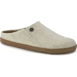 Birkenstock Zermatt Standard Etroite - 40 EU - Graue Pantoletten - Bequeme Pantoletten für Erwachsene in Grau, aus hochwertigem Textilmaterial, ideal für den Alltag. Synthetische Innensohle sorgt für angenehmen Tragekomfort.