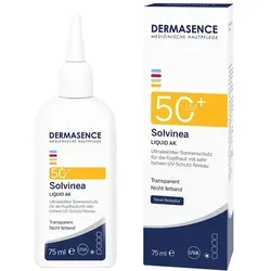 Dermasence Solvinea Liquid Ak Lsf 50+ - Arzneimittel mit hohem Lichtschutzfaktor 50+, ideal für empfindliche Haut und optimalen Sonnenschutz.