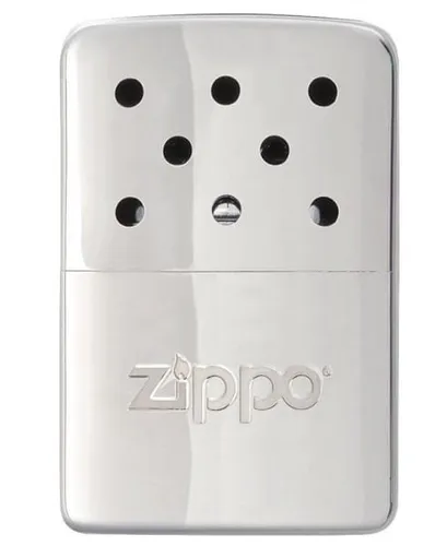 Zippo Handwärmer 60001661 High Polish Chrome - Wiederaufladbarer Handwärmer mit 6 Stunden Wärme, ideal für Outdoor-Aktivitäten und Wintersport. Robustes Design und einfach zu befüllen, inklusive Stofftasche.