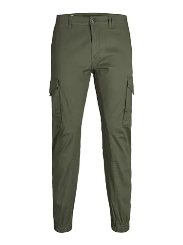 JACK & JONES Herren Jjipaul Jjflake Akm 542 Hose - Wanderhose aus Bio Baumwolle mit Elasthan-Anteil für optimale Bewegungsfreiheit, ideal für Outdoor-Aktivitäten.