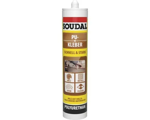 Soudal PU Konstruktionskleber beige 425 g