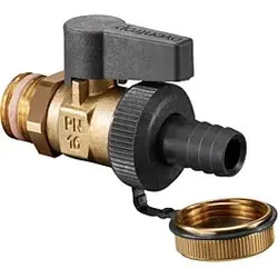 OVENTROP KFE-KUGELHAHN 3/4" - Hochwertiger Füll- und Entleerungshahn für Heizungen - Expansionsventile, langlebiger KFE Kugelhahn aus vernickeltem Messing, ideal für effiziente Heizungsanwendungen.