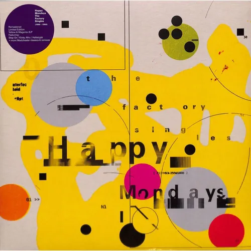 Happy Mondays / THE FACTORY SINGLES (BEST OF)(2LP,YELLOW & MAGENTA COLOUURED VI