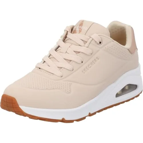 Skechers Damen Sneakers 37 EU - Damen-Sneaker aus synthetischem Leder, bequem und stylisch für den Alltag.