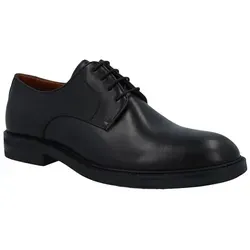 MARC Shoes MARC Erwachsene casual Lenny Halbschuh Leder Sneaker schwarz 40 EU