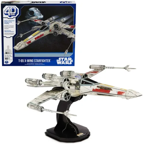 Puzzle 4D Build Star Wars X-Wing Starfighter 3D Modell zum Zusammenbauen