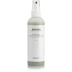 BAEHR Micro-Silber Gesichts- und Körperspray 200ml - Medizinische Körperpflege mit antimikrobiellem Micro-Silber und hautregenerierendem Panthenol, ideal zur Beruhigung empfindlicher Haut und zur Stabilisierung der natürlichen Hautbalance.