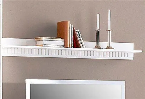 Wandboard OTTO HOME "Cubrix", weiß, 130cm - Stylisches Wandboard aus hochwertigem Kiefernholz, ideal zur Präsentation von Deko-Elementen. Mit einer Belastbarkeit von bis zu 5 kg bietet es praktische Ablagefläche und bringt frischen Wind in dein Zuhause.