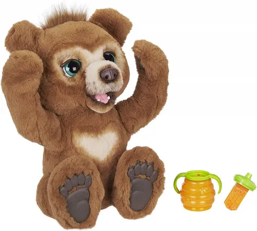 Hasbro FurReal Friends: Cubby Knuddelbär Spielzeug für Kinder - Interaktives Kuscheltier für Kinder ab 3 Jahren, ideal zum Spielen und Schmusen – bringt Freude in jedes Kinderzimmer!