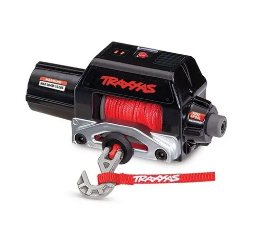TRAXXAS Winch TRX-4 (benötigt #8857 Fernbedienung) - Modellbauzubehör mit leistungsstarker TRAXXAS Link-App für Echtzeit-Telemetrie und einfache Montage – perfekt für TRX-4 Modelle!