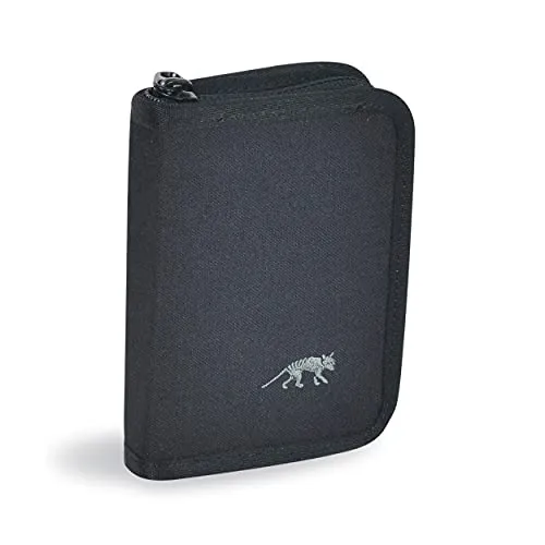 Tasmanian Tiger MIL Wallet Black – Klappbares Portemonnaie mit Münz- und Klarsichtfach - Robust und funktional: 14 x 10 x 3 cm großes Portemonnaie mit speziellen Fächern für Karten und Münzen, ideal für den täglichen Einsatz.